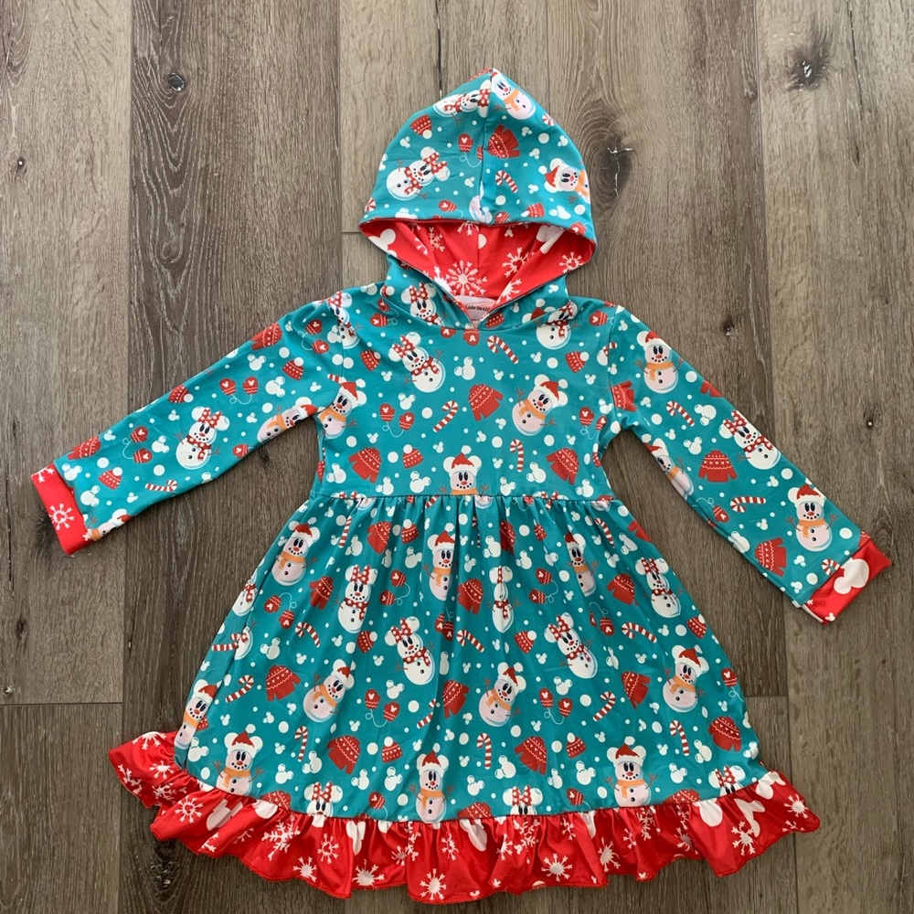 Disney Christmas Snowmen Dress